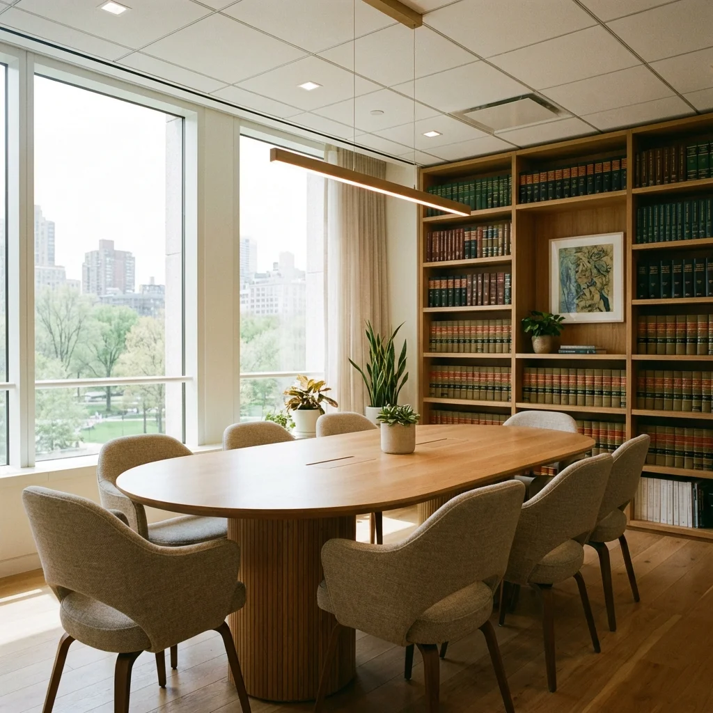 Besprechungsraum in Kanzlei Tholl